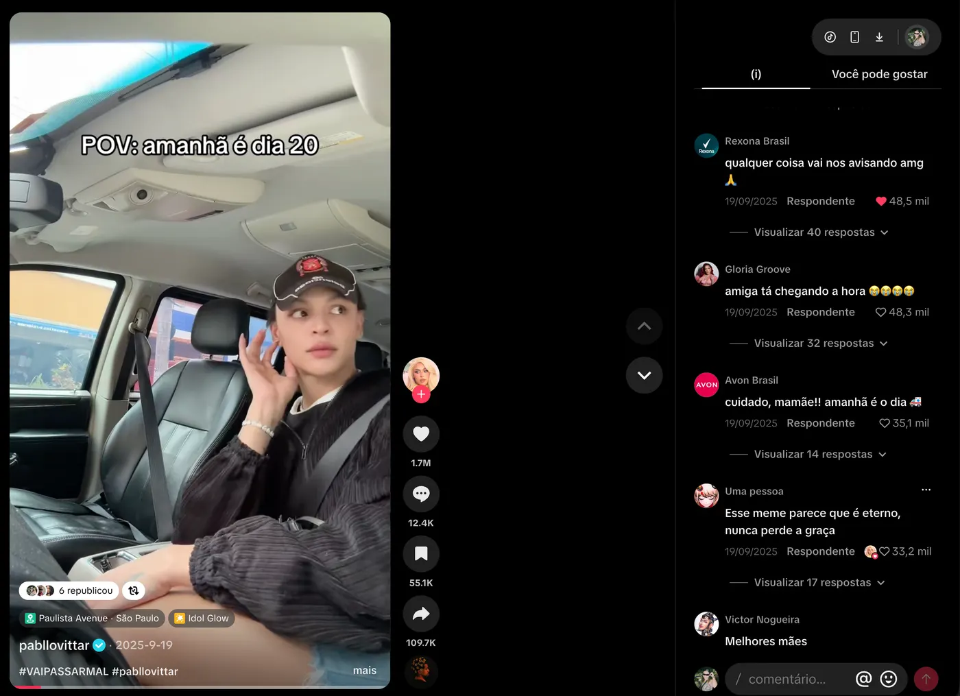 Rexona tiktok print